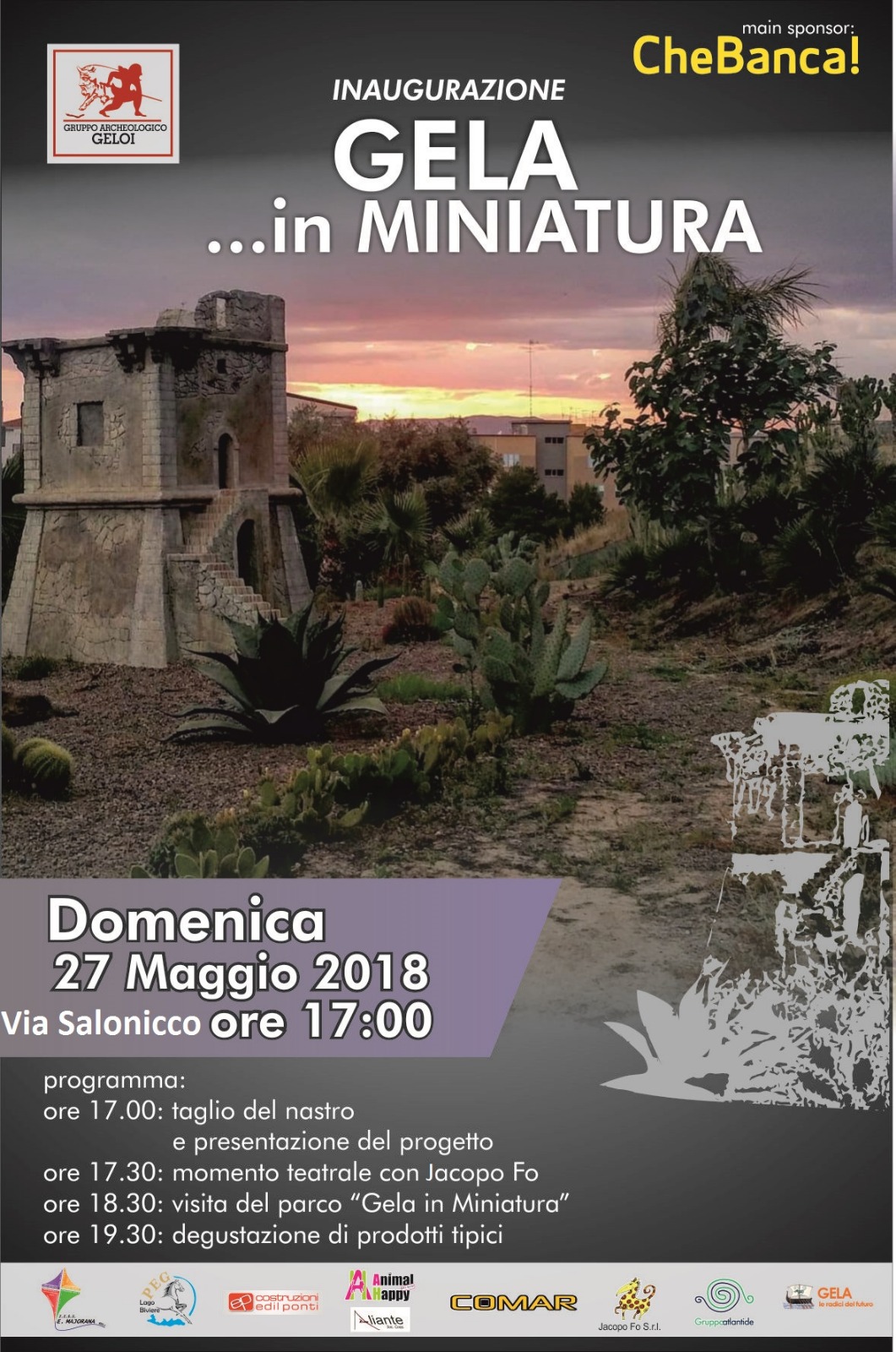 Inaugurazione Gela in miniatura