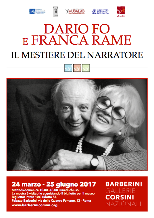 Dario Fo e Franca Rame: il mestiere del narratore. Mostra a cura della Compagnia Teatrale Fo-Rame